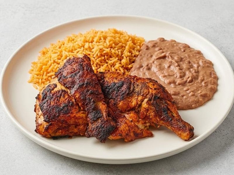 Pollos El Dorado food